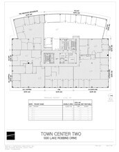 1330 Lake Robbins Dr, The Woodlands, TX à louer Plan d’étage– Image 1 sur 1