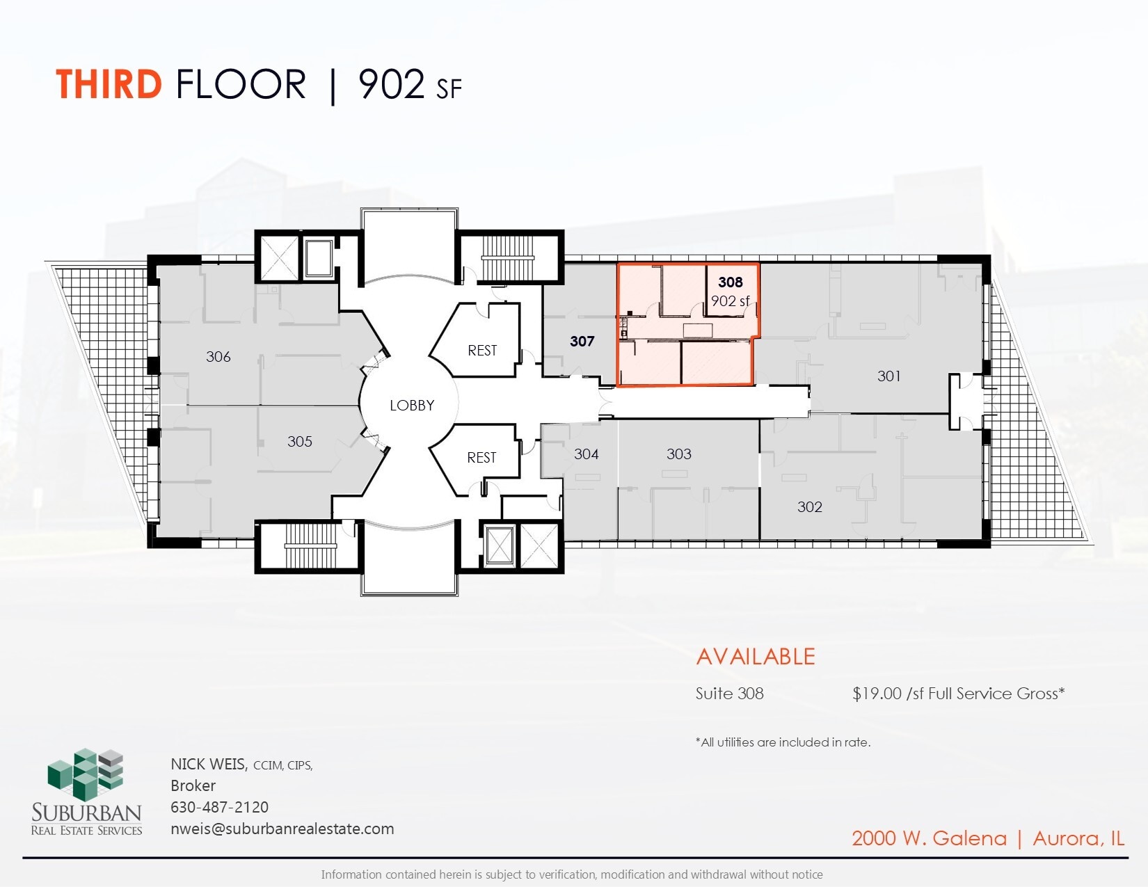 2000 W Galena Blvd, Aurora, IL à louer Plan d’étage– Image 1 sur 1