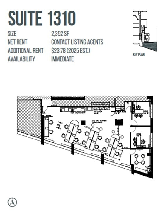 2 Carlton St, Toronto, ON à louer Plan d’étage– Image 1 sur 1