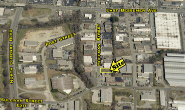 810 Huffman St, Greensboro, NC - VUE AÉRIENNE  vue de carte
