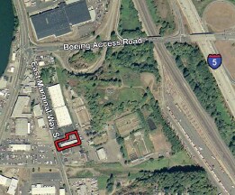 11020 E Marginal Way S, Tukwila, WA - VUE AÉRIENNE  vue de carte