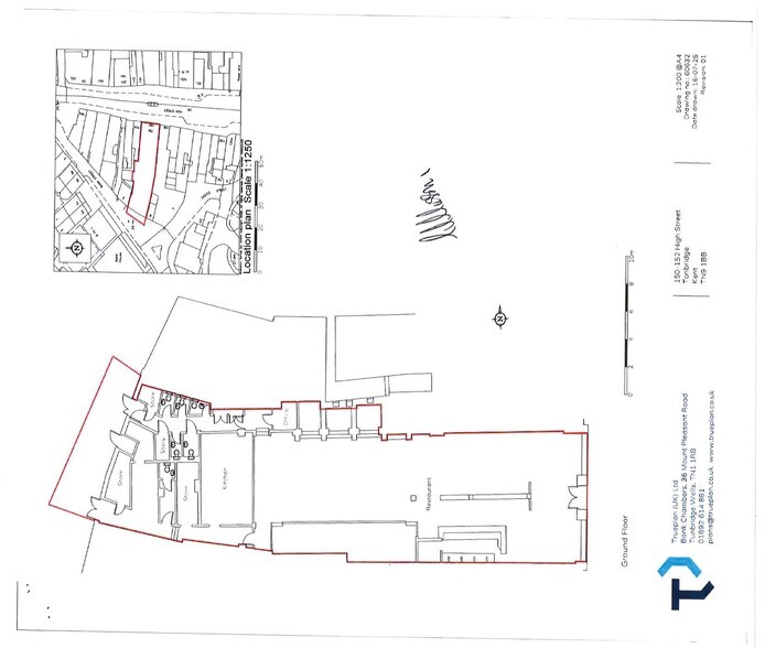 150-152 High St, Tonbridge à vendre - Plan d’étage – Image 2 sur 5