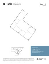 15707 Rockfield Blvd, Irvine, CA à louer Plan d’étage– Image 1 sur 1