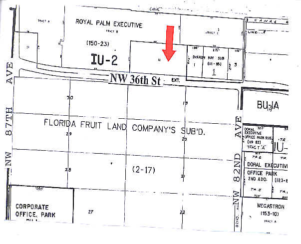 8347-8369 NW 36th St, Miami, FL à louer - Plan cadastral – Image 3 sur 18