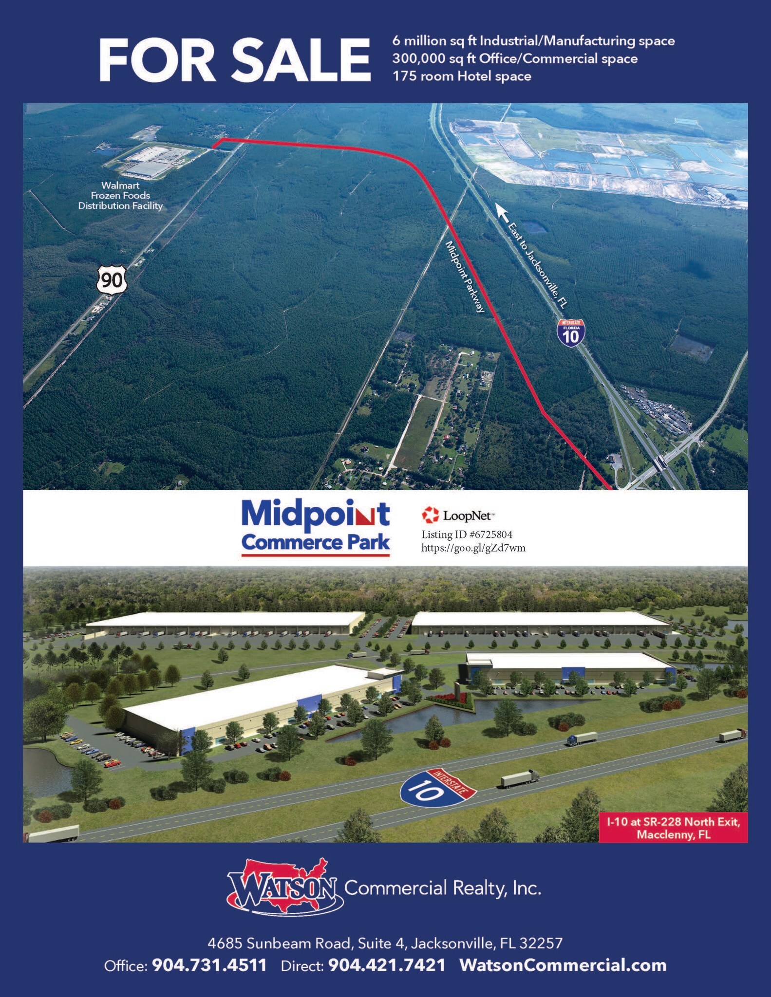 EM Spence Rd East & US 90, Macclenny, FL à vendre Photo de l’immeuble– Image 1 sur 15