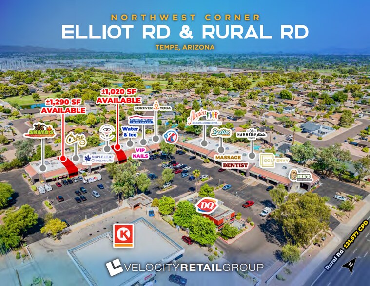 7530 S Rural Rd, Tempe, AZ à louer - Photo de l’immeuble – Image 1 sur 6