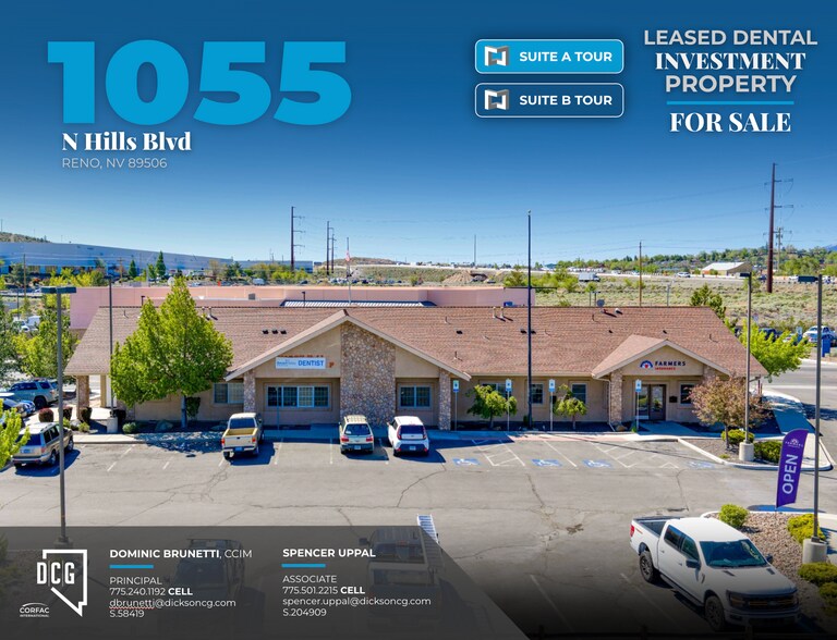 1055 N Hills Blvd, Reno, NV à vendre - Photo de l’immeuble – Image 1 sur 8