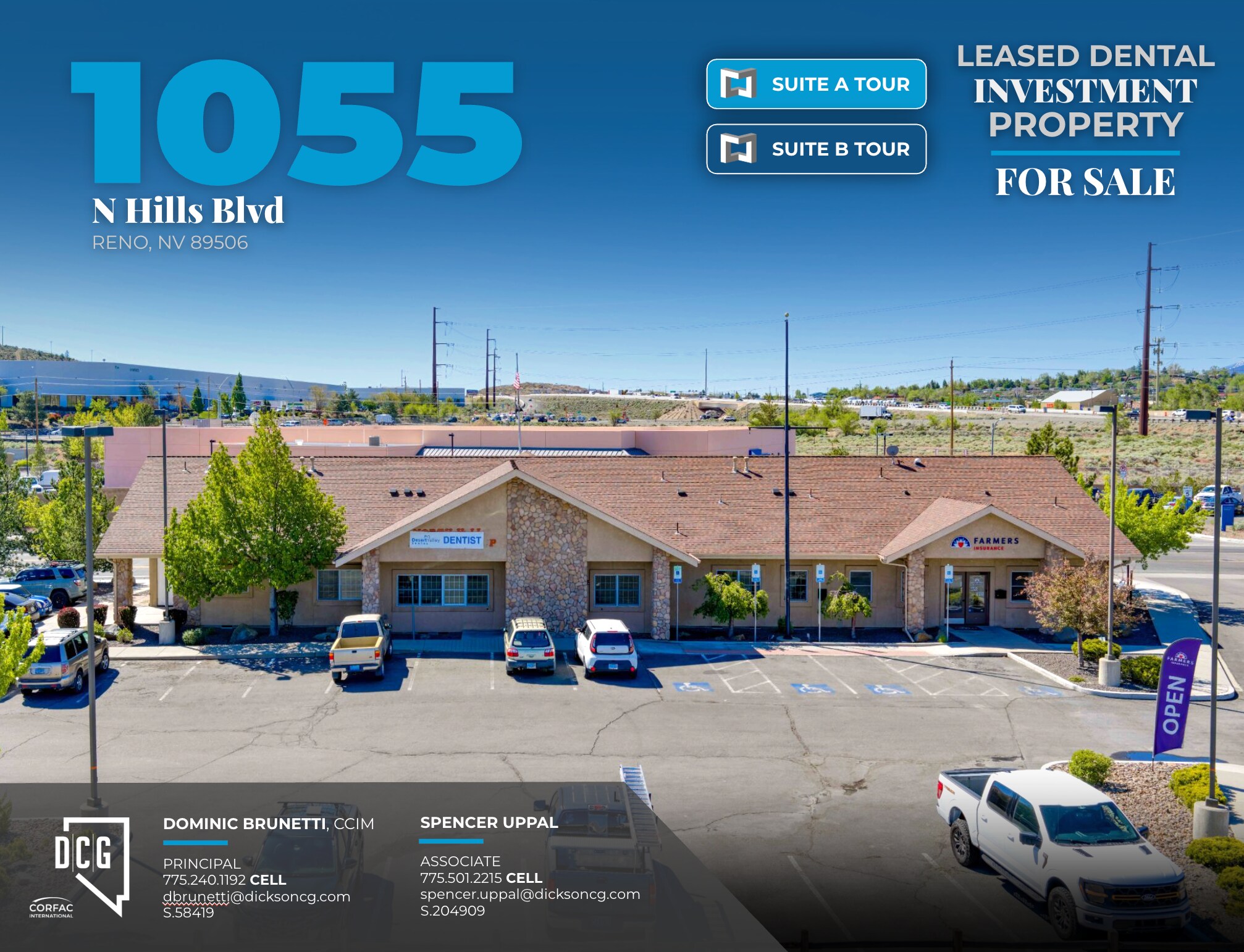 1055 N Hills Blvd, Reno, NV à vendre Photo de l’immeuble– Image 1 sur 9