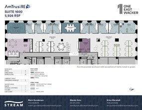 1 E Wacker Dr, Chicago, IL à louer Plan d’étage– Image 1 sur 1
