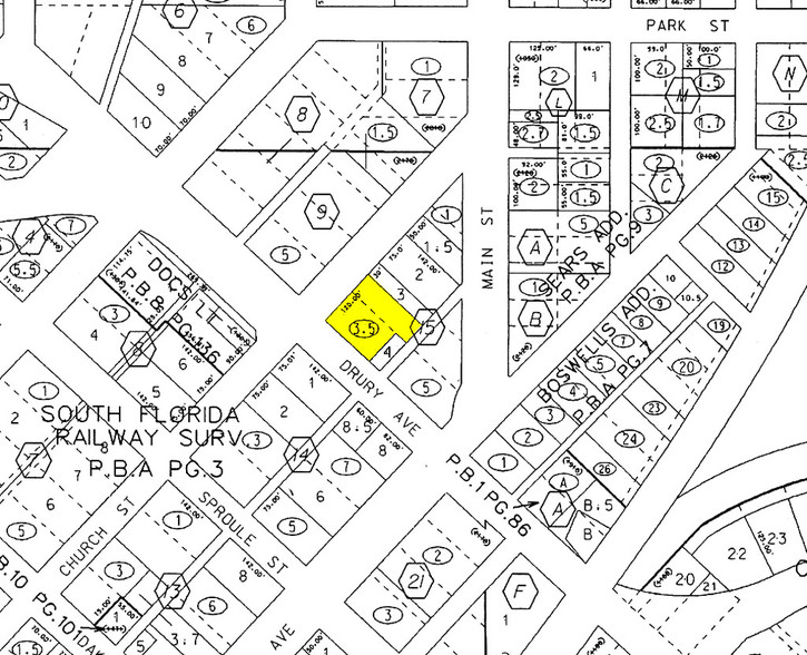 400 Church St, Kissimmee, FL à louer - Plan cadastral – Image 3 sur 11