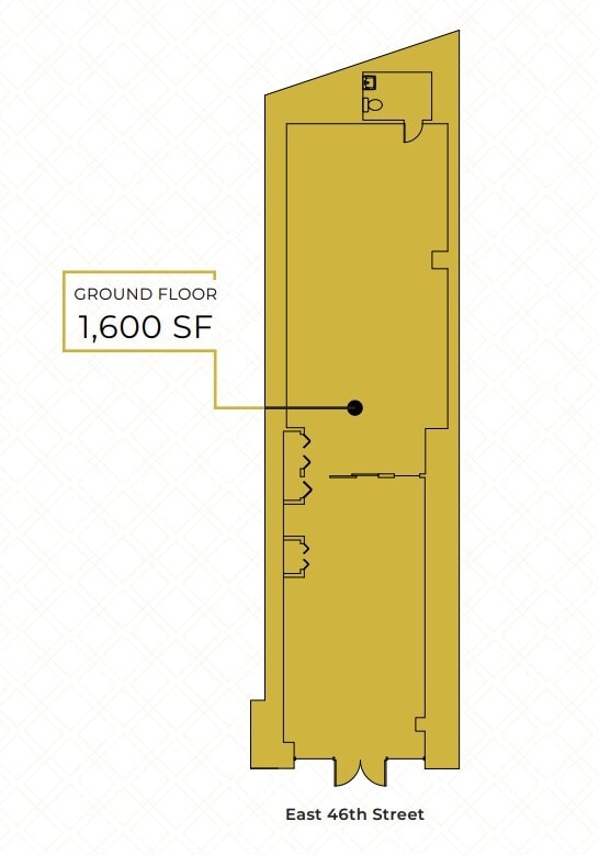 310 E 46th St, New York, NY à louer Plan d’étage– Image 1 sur 1