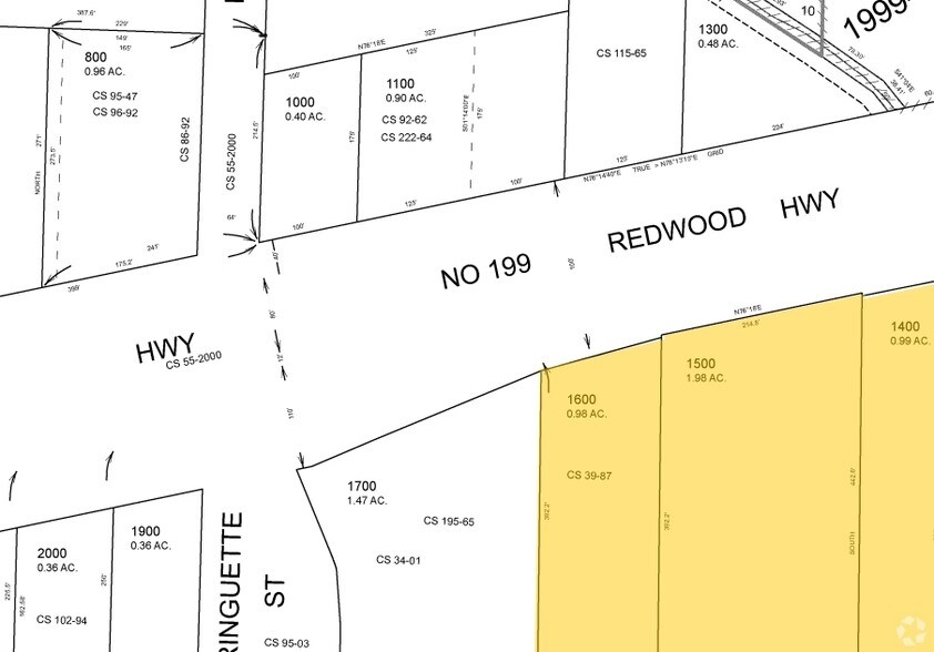444 Union Ave, Grants Pass, OR à vendre - Plan cadastral – Image 2 sur 2
