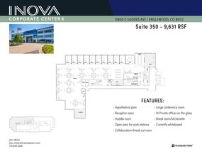 10700 E Geddes Ave, Englewood, CO à louer Plan de site– Image 2 sur 4