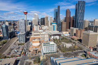237 8th Ave SE, Calgary, AB - VUE AÉRIENNE  vue de carte