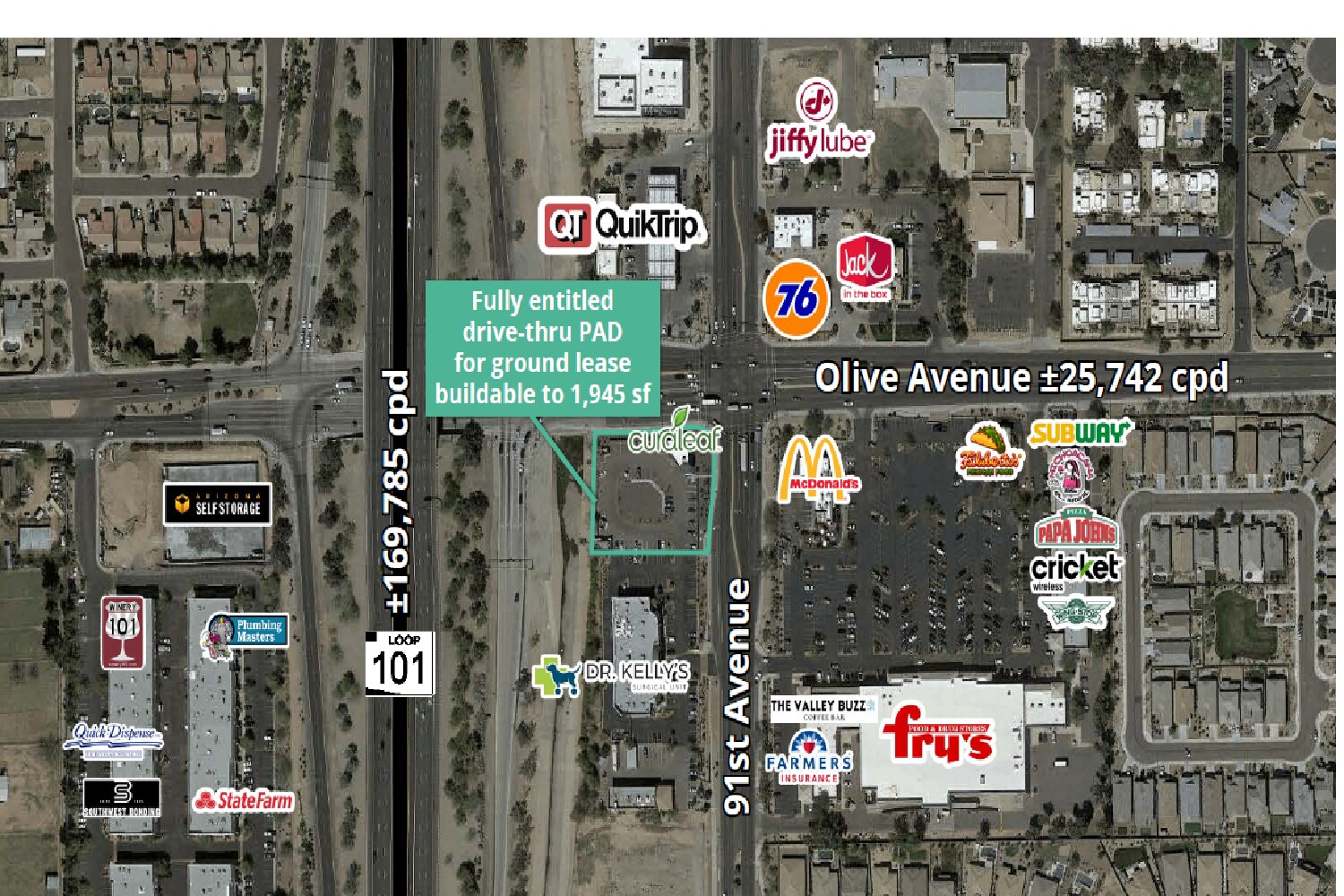 8920 N 91st Ave, Peoria, AZ à louer Photo de l’immeuble– Image 1 sur 2