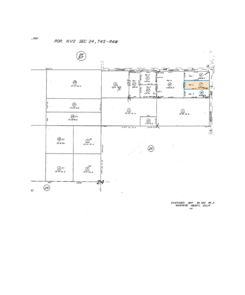 21063 Webster Ave, Perris, CA à vendre - Plan cadastral – Image 1 sur 1