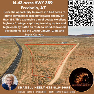 Plus de détails pour HWY 389 HWY 389 Hwy, Fredonia, AZ - Terrain à vendre