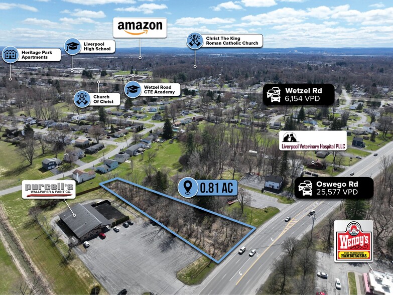 Oswego Road, Liverpool, NY à vendre - Photo de l’immeuble – Image 3 sur 9