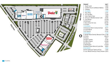 8100-8236 Kirby Dr, Houston, TX à louer Plan de site– Image 1 sur 1