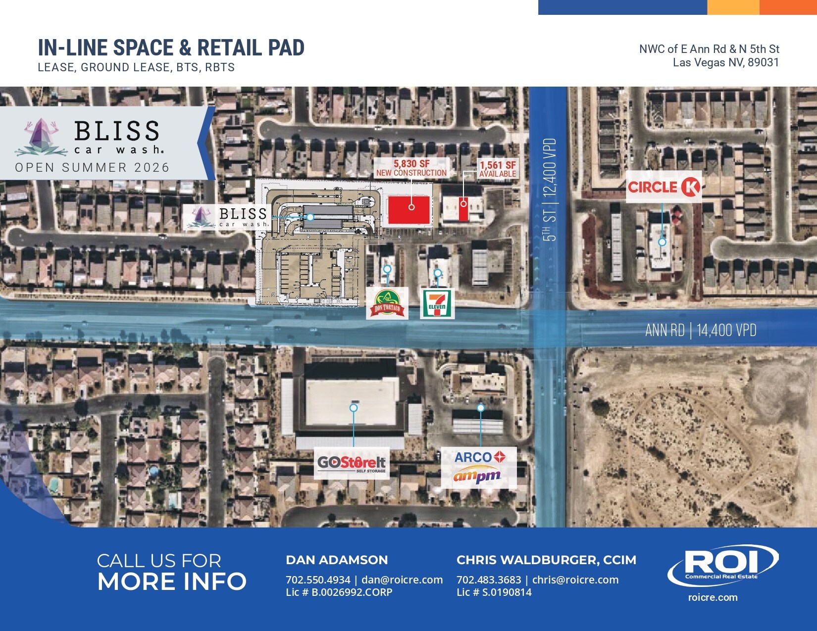 Ann Road & 5th Street, Las Vegas, NV à louer Photo principale– Image 1 sur 9