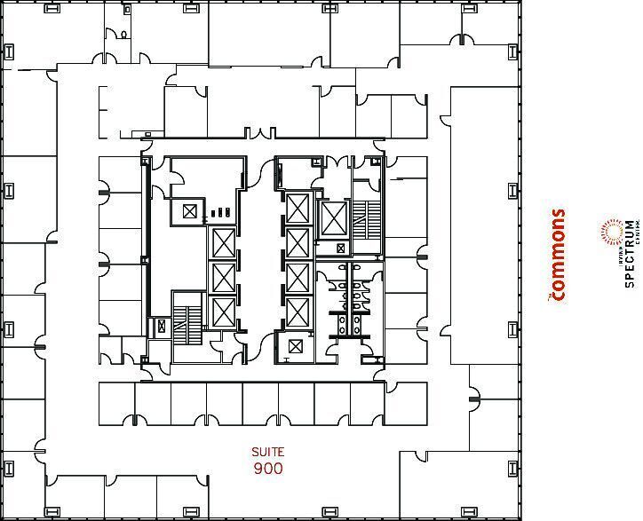 400 Spectrum Center Dr, Irvine, CA à louer Plan d’étage– Image 1 sur 1