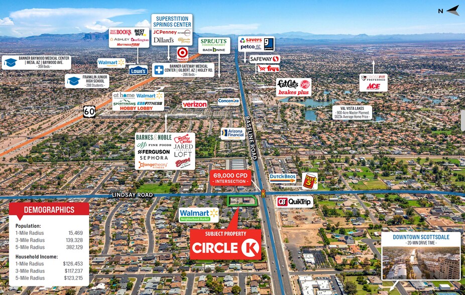 2760 E Baseline Rd, Mesa, AZ à vendre - Photo de l’immeuble – Image 3 sur 4