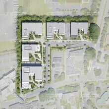 Cesson-Sévigné, IEV - Vue aérienne  vue de carte