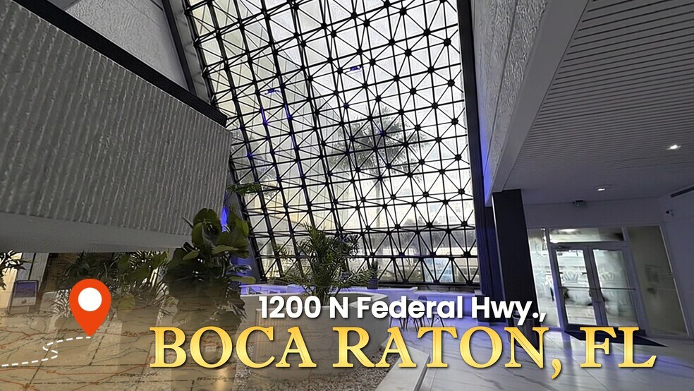 1200 N Federal Hwy, Boca Raton, FL à louer - Vidéo sur l’annonce professionnelle – Image 3 sur 26