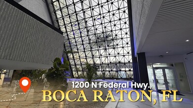 1200 N Federal Hwy, Boca Raton, FL à louer - Vidéo sur l’annonce professionnelle
