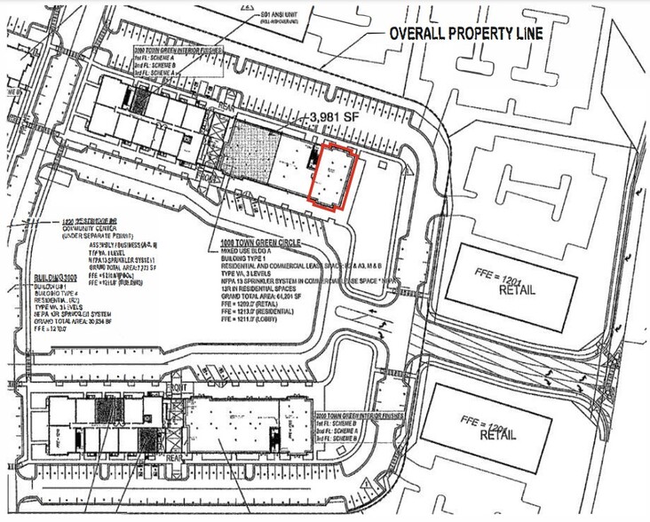 1500 Westshore Dr, Cumming, GA à louer - Plan de site – Image 3 sur 6