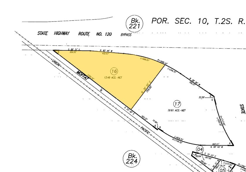 1421 Moffat Blvd, Manteca, CA à louer - Plan cadastral – Image 2 sur 3
