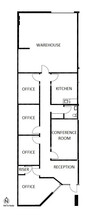 1575 W University Dr, Tempe, AZ à louer Plan d’étage– Image 2 sur 9