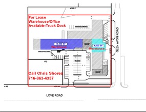 1815 Love Rd, Grand Island, NY à louer Plan de site– Image 1 sur 1