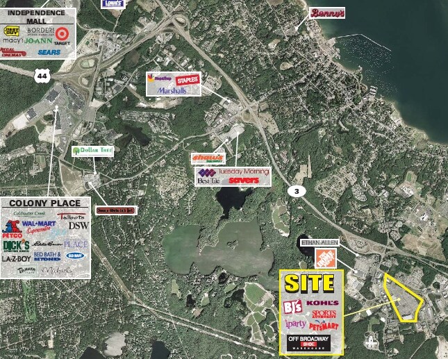 10 Shops At 5 Way, Plymouth, MA à louer - Aérien – Image 2 sur 14