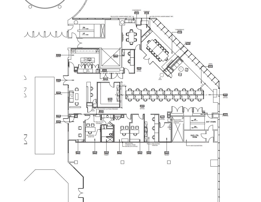 8687 Melrose Ave, West Hollywood, CA à louer Plan d’étage– Image 1 sur 1