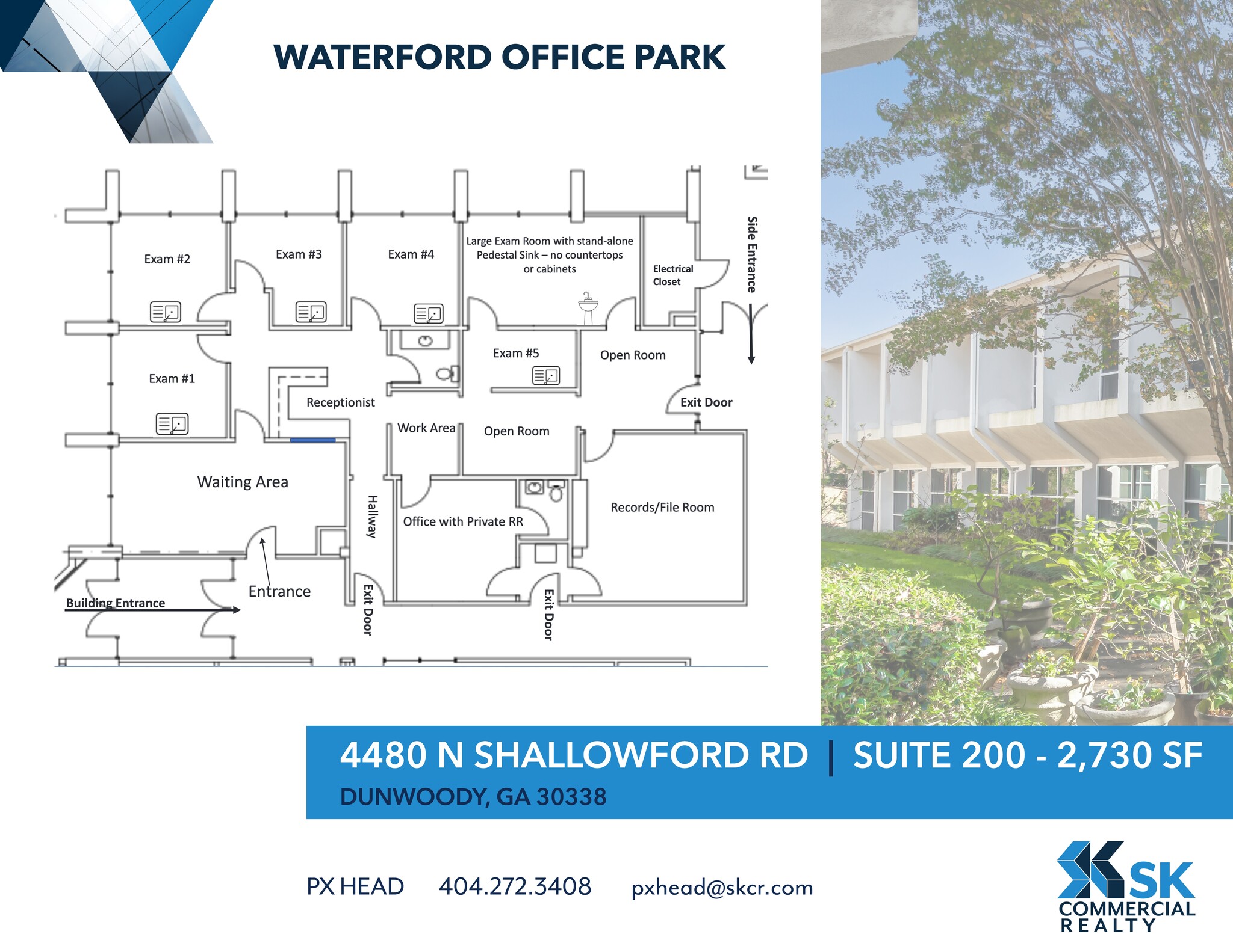 4480 N Shallowford Rd, Dunwoody, GA à louer Plan de site– Image 1 sur 17