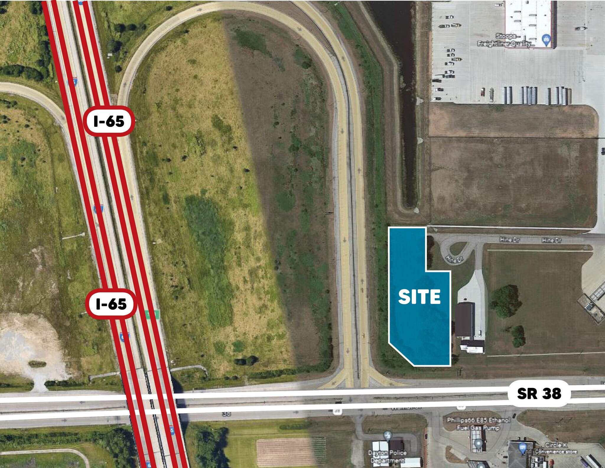 38 Sr, Dayton, IN à vendre Aérien– Image 1 sur 2