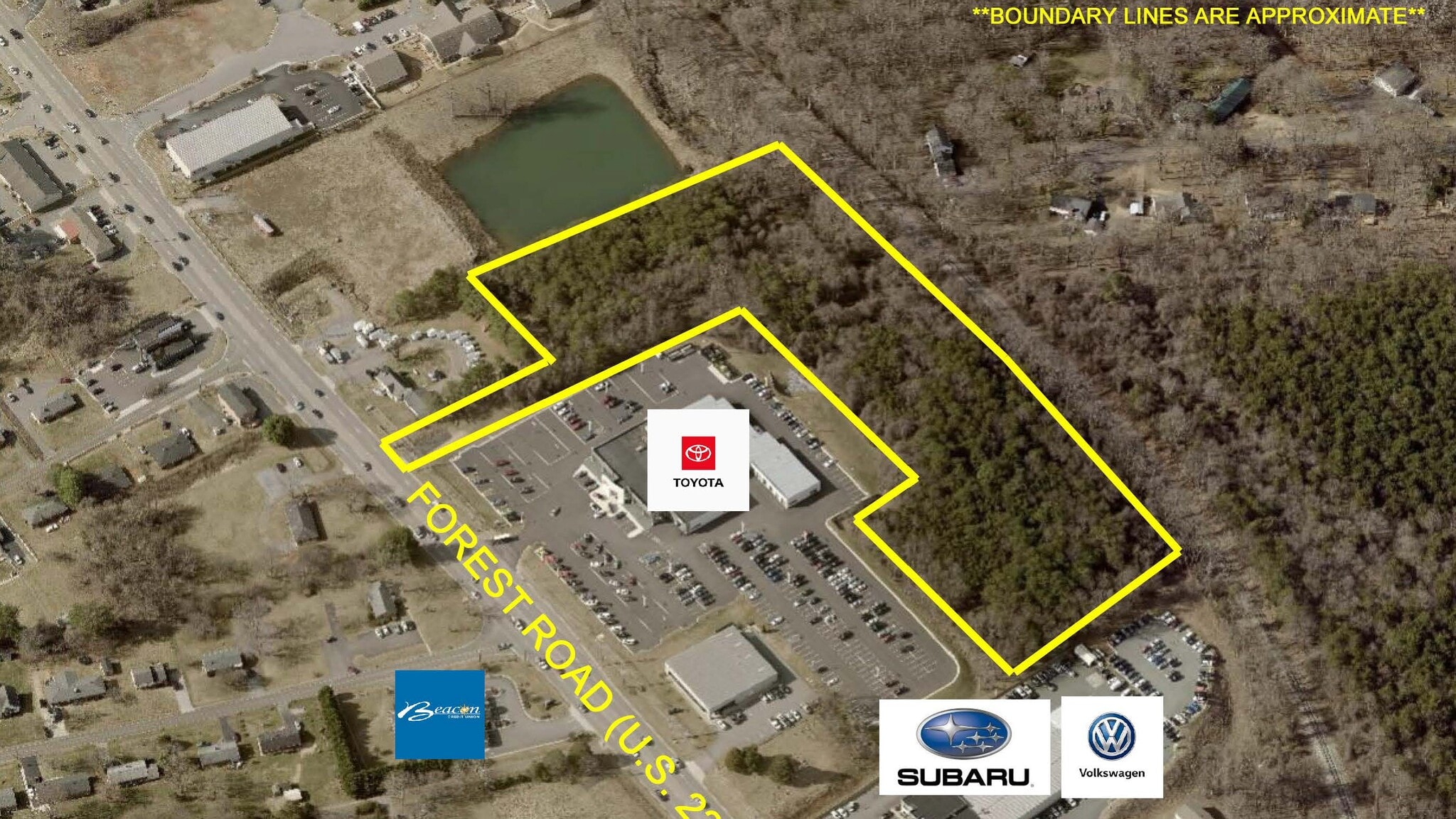 18968 Forest Rd, Lynchburg, VA à vendre Aérien– Image 1 sur 2