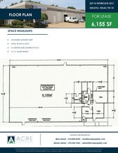 201-227 N Interstate 35 E, DeSoto, TX à louer Plan d’étage– Image 1 sur 2