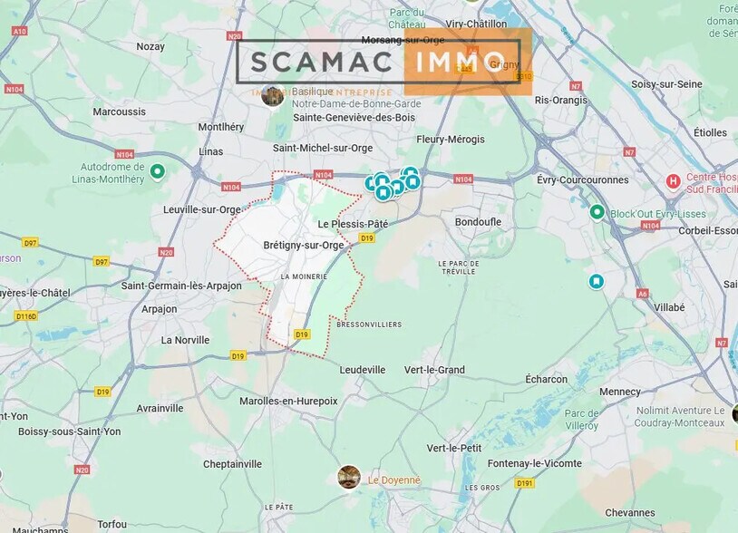 Terrain dans Brétigny-sur-Orge à vendre - Photo de l’immeuble – Image 3 sur 7