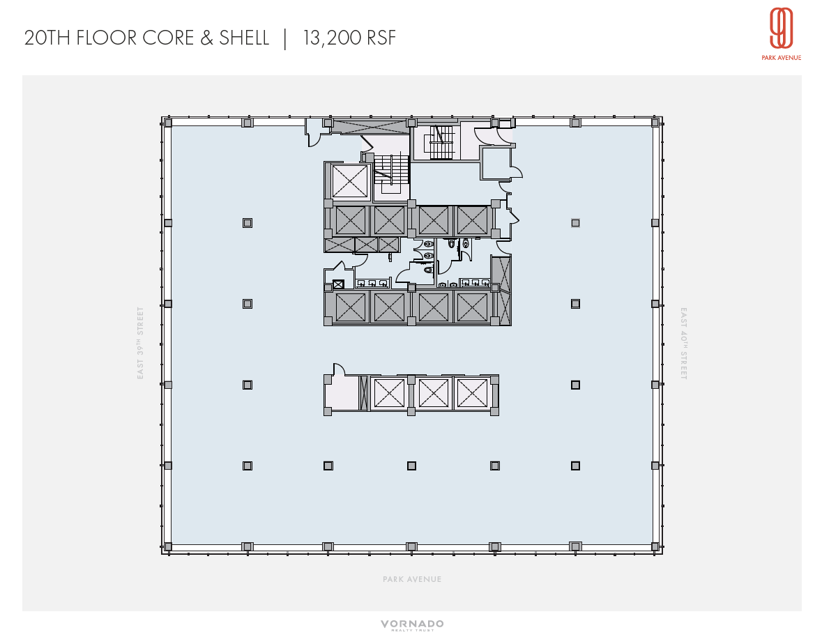 90 Park Ave, New York, NY à louer Plan d’étage– Image 1 sur 1
