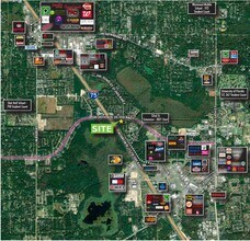 SW 20th Ave & SW 52nd St, Gainesville, FL - VUE AÉRIENNE vue de carte