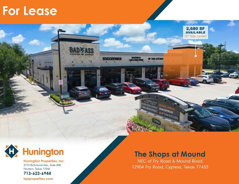 12904 Fry Rd, Cypress, TX à louer - Photo de l’immeuble – Image 1 sur 1