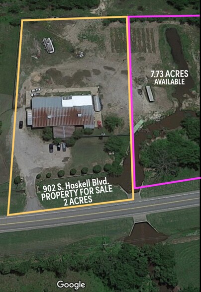 902 S Haskell Blvd, Haskell, OK à vendre - Aérien – Image 2 sur 11