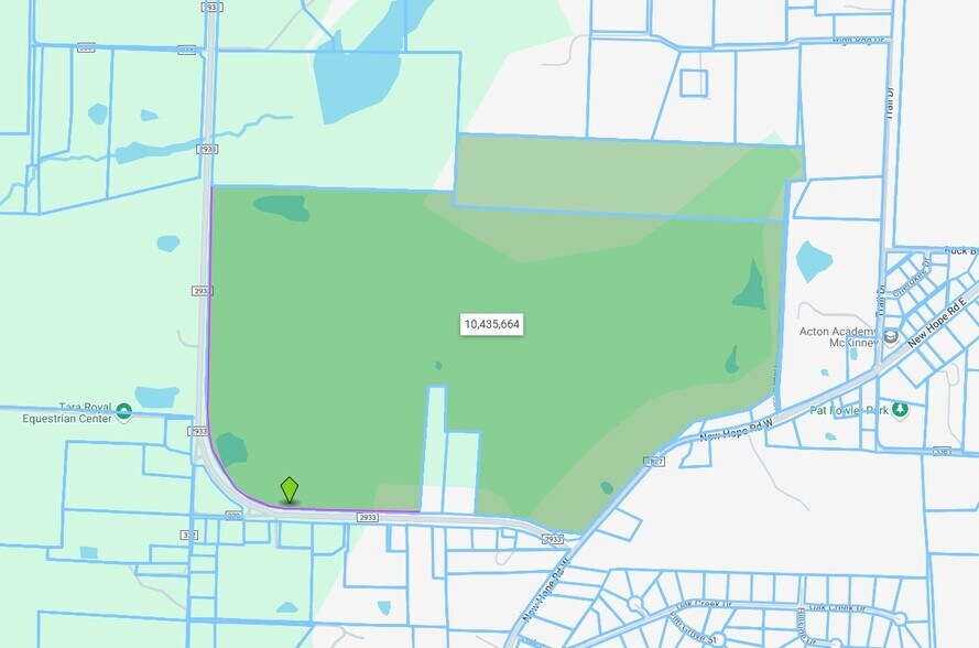 1687 FM 2933, McKinney, TX à vendre - Plan cadastral – Image 2 sur 2