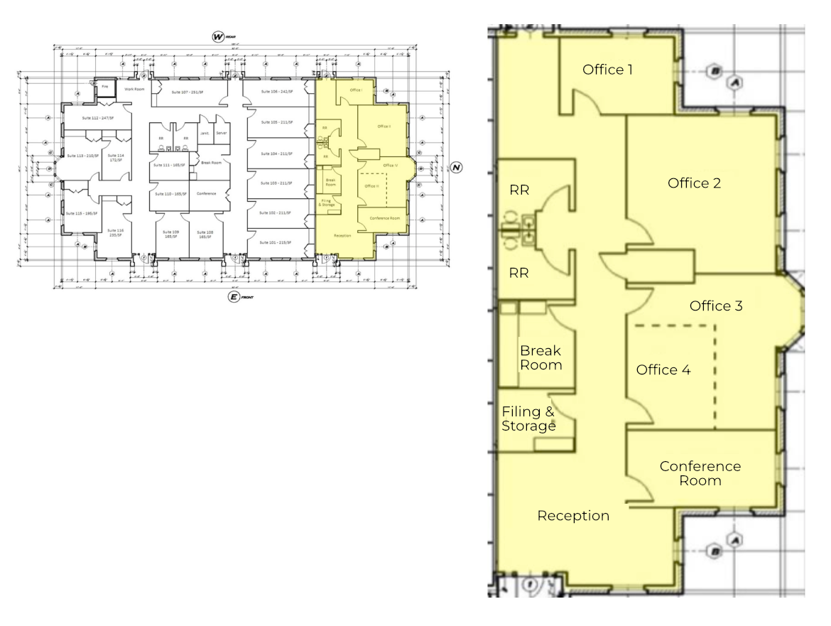211 E Southlake Blvd, Southlake, TX à louer Plan d’étage– Image 1 sur 1