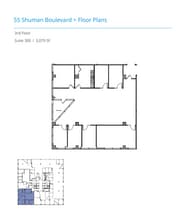 55 Shuman Blvd, Naperville, IL à louer Plan d’étage– Image 2 sur 2