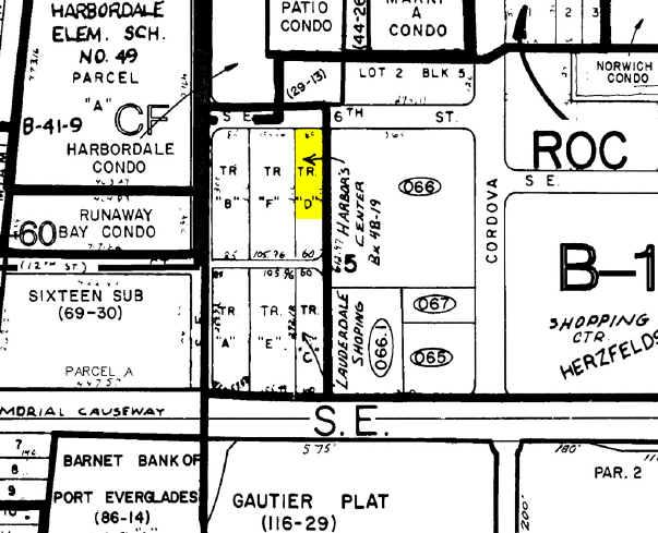 1041 SE 17th St, Fort Lauderdale, FL à louer - Plan cadastral – Image 2 sur 6