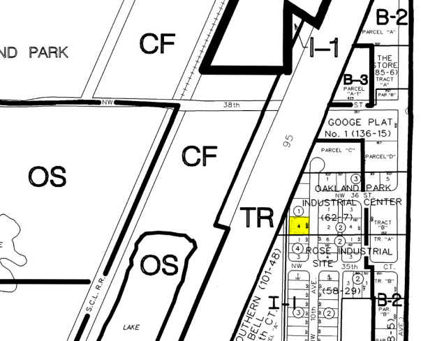 3569 NW 10th Ave, Oakland Park, FL à louer - Plan cadastral – Image 2 sur 24