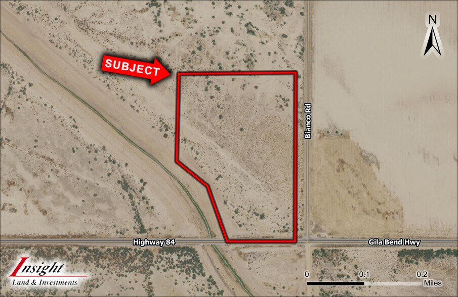 Gila Bend, Casa Grande, AZ à vendre - Aérien – Image 1 sur 3